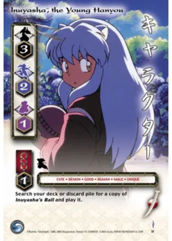 InuYasha TCG | Inuyasha The Young Hanyou - Tetsusaiga 1st Ed #31 | The Nerd Merchant