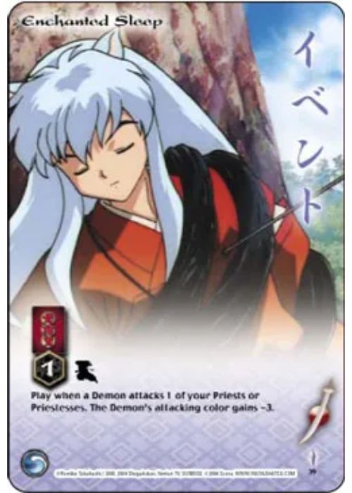 InuYasha TCG | Enchanted Sleep - Tetsusaiga 1st Ed #39 | The Nerd Merchant