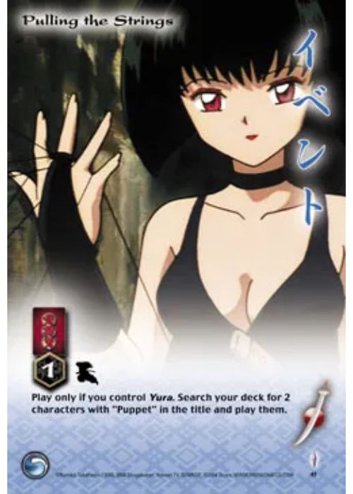 InuYasha TCG | Pulling the Strings - Tetsusaiga 1st Ed #41 | The Nerd Merchant