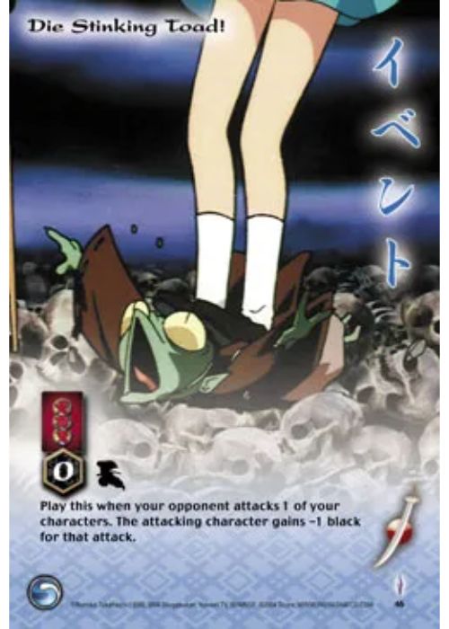 InuYasha TCG | Die Stinking Toad - Tetsusaiga 1st Ed #46 | The Nerd Merchant