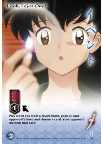 InuYasha TCG | Look I Got One - Tetsusaiga 1st Ed #50 | The Nerd Merchant