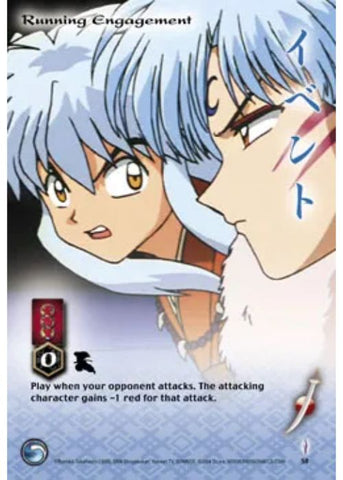 InuYasha TCG | Running Engagement - Tetsusaiga 1st Ed #58 | The Nerd Merchant