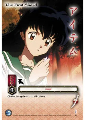 InuYasha TCG | The First Shard - Tetsusaiga 1st Ed #65 | The Nerd Merchant