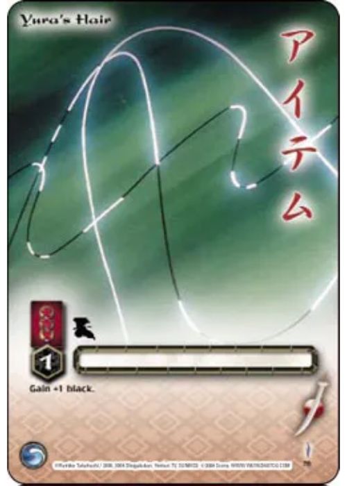 InuYasha TCG | Yura's Hair - Tetsusaiga 1st Ed #70 | The Nerd Merchant