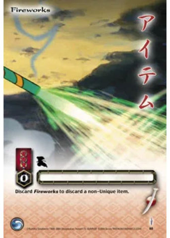 InuYasha TCG | Fireworks - Tetsusaiga 1st Ed #80 | The Nerd Merchant