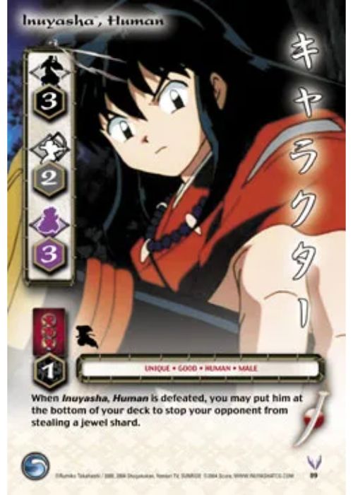 InuYasha TCG | Inuyasha Human - Tetsusaiga 1st Ed #89 | The Nerd Merchant
