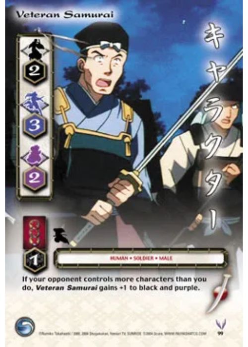 InuYasha TCG | Veteran Samurai - Tetsusaiga 1st Ed #99 | The Nerd Merchant