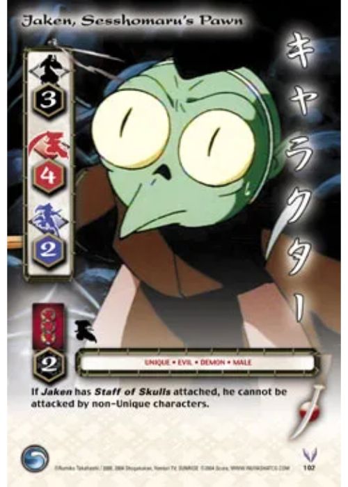 InuYasha TCG | Jaken Sesshomaru's Pawn - Tetsusaiga 1st Ed #102 | The Nerd Merchant