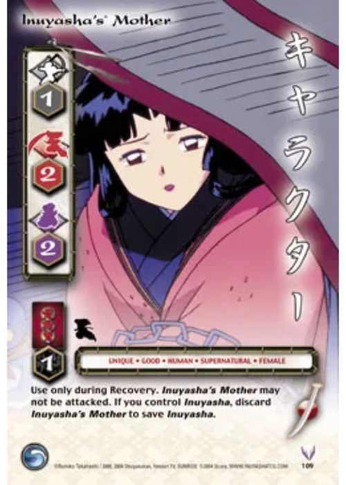 InuYasha TCG | Inuyasha's Mother - Tetsusaiga 1st Ed #109 | The Nerd Merchant