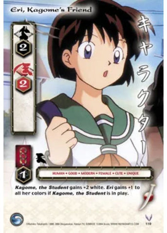 InuYasha TCG | Eri Kagome's Friend - Tetsusaiga 1st Ed #110 | The Nerd Merchant