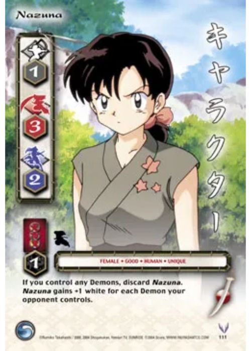 InuYasha TCG | Nazuna - Tetsusaiga 1st Ed #111 | The Nerd Merchant