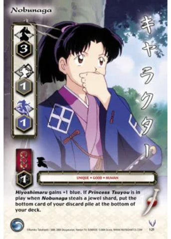 InuYasha TCG | Nobunaga - Tetsusaiga 1st Ed #121 | The Nerd Merchant