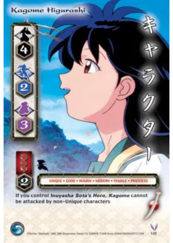 InuYasha TCG | Kagome Higurashi - Tetsusaiga 1st Ed #122 | The Nerd Merchant