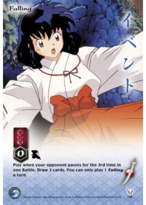 InuYasha TCG | Falling - Tetsusaiga 1st Ed #125 | The Nerd Merchant