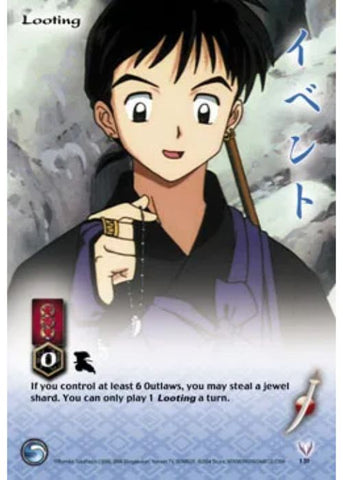 InuYasha TCG | Looting - Tetsusaiga 1st Ed #131 | The Nerd Merchant