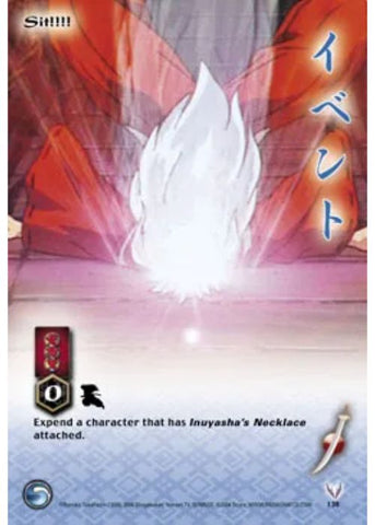 InuYasha TCG | Sit!!!! - Tetsusaiga 1st Ed #138 | The Nerd Merchant
