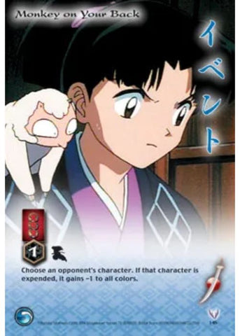 InuYasha TCG | Monkey on Your Back - Tetsusaiga 1st Ed #145 | The Nerd Merchant