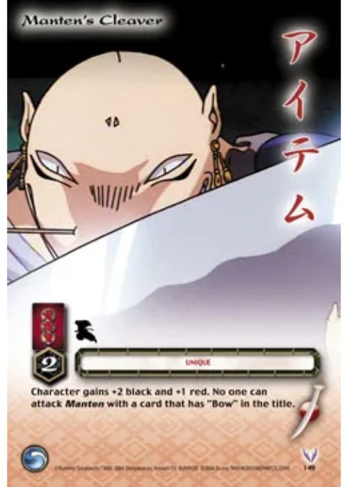 InuYasha TCG | Manten's Cleaver - Tetsusaiga 1st Ed #149 | The Nerd Merchant