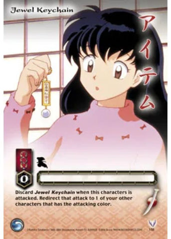 InuYasha TCG | Jewel Keychain - Tetsusaiga 1st Ed #151 | The Nerd Merchant