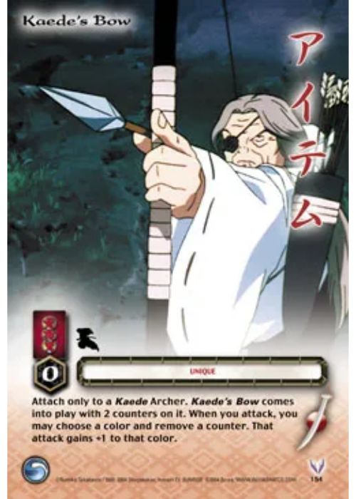 InuYasha TCG | Kaede's Bow - Tetsusaiga 1st Ed #154 | The Nerd Merchant