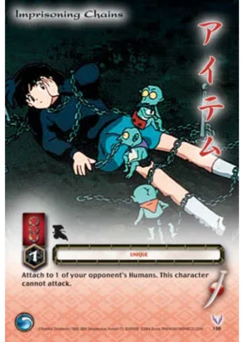 InuYasha TCG | Imprisoning Chains - Tetsusaiga 1st Ed #159 | The Nerd Merchant