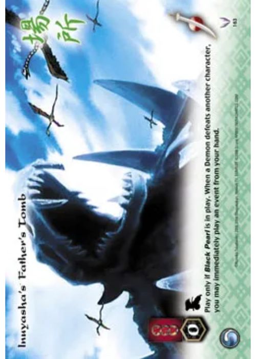 InuYasha TCG | Inuyasha's Father's Tomb - Tetsusaiga 1st Ed #163 | The Nerd Merchant