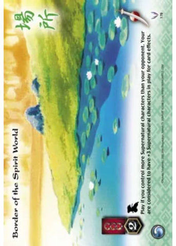 InuYasha TCG | Border of the Spirit World - Tetsusaiga 1st Ed #170 | The Nerd Merchant