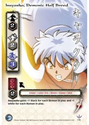 InuYasha TCG | Inuyasha Demonic Half Breed (Foil)  - Tetsusaiga 1st Ed #176 | The Nerd Merchant