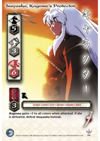 InuYasha TCG | Inuyasha Kagome's Protector (Foil)  - Tetsusaiga 1st Ed #193 | The Nerd Merchant