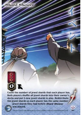 InuYasha TCG | Shard Shower (Foil)  - Tetsusaiga 1st Ed #204 | The Nerd Merchant