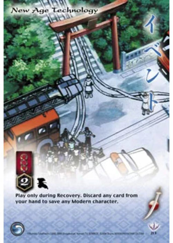 InuYasha TCG | New Age Technology (Foil)  - Tetsusaiga 1st Ed #213 | The Nerd Merchant