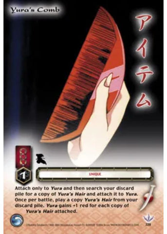 InuYasha TCG | Yura's Comb (Foil)  - Tetsusaiga 1st Ed #228 | The Nerd Merchant