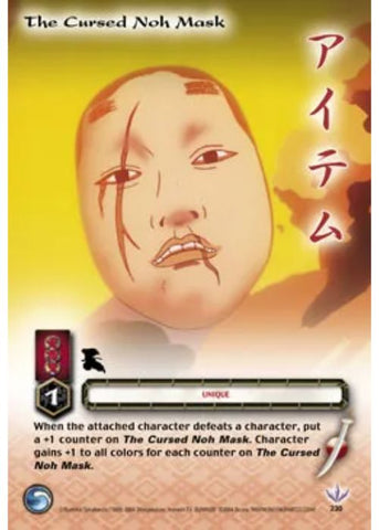 InuYasha TCG | The Cursed Noh Mask (Foil)  - Tetsusaiga 1st Ed #230 | The Nerd Merchant