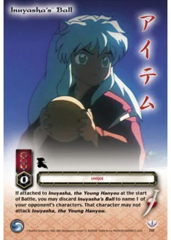 InuYasha TCG | Inuyasha's Ball (Foil)  - Tetsusaiga 1st Ed #232 | The Nerd Merchant