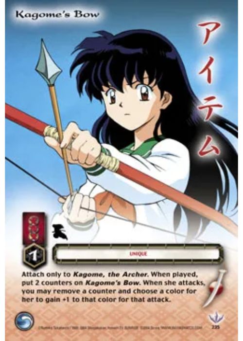 InuYasha TCG | Kagome's Bow (Foil)  - Tetsusaiga 1st Ed #235 | The Nerd Merchant
