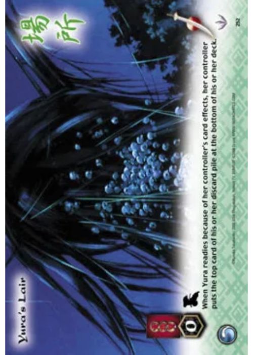 InuYasha TCG | Yura's Lair (Foil)  - Tetsusaiga 1st Ed #252 | The Nerd Merchant