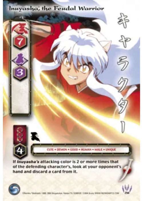 InuYasha TCG | Inuyasha The Feudal Warrior (Foil)  - Tetsusaiga 1st Ed #256 | The Nerd Merchant