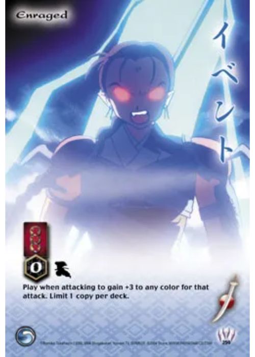 InuYasha TCG | Enraged (Foil)  - Tetsusaiga 1st Ed #259 | The Nerd Merchant