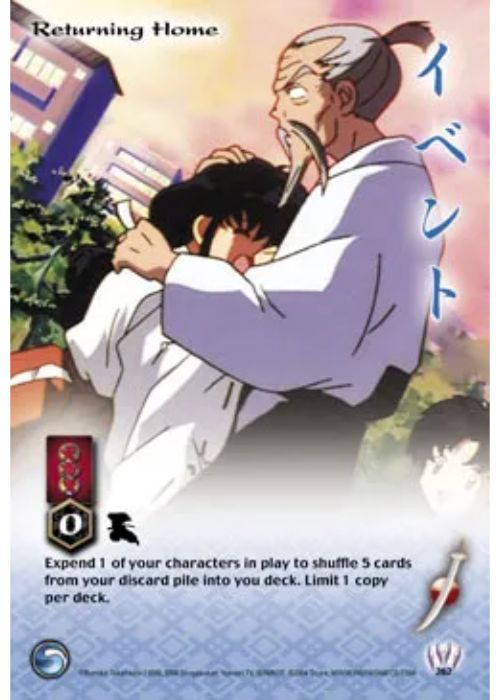 InuYasha TCG | Returning Home (Foil)  - Tetsusaiga 1st Ed #262 | The Nerd Merchant