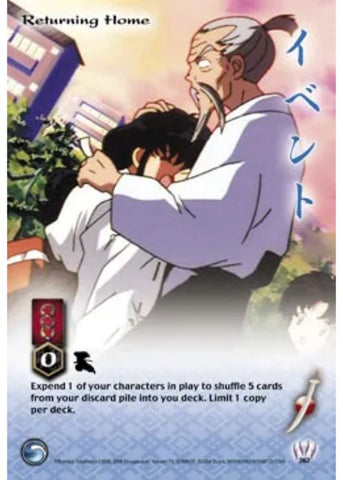 InuYasha TCG | Returning Home (Foil)  - Tetsusaiga 1st Ed #262 | The Nerd Merchant