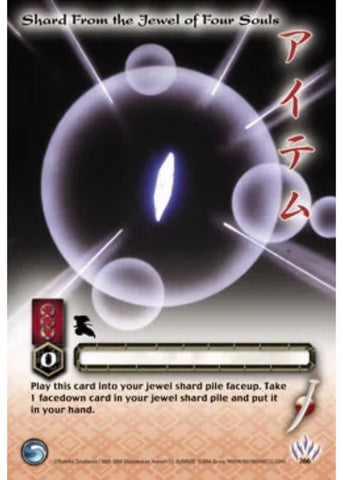 InuYasha TCG | Shard From the Jewel of Four Souls (Foil) - Tetsusaiga 1st Ed #266 | The Nerd Merchant