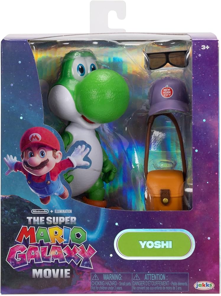 Jakks Pacific - Yoshi - The Super Mario Galaxy Movie
