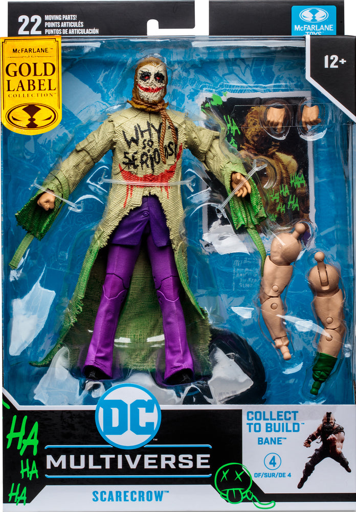 McFarlane Toys | Jokerized Scarecrow (Gold Label) [NIP] | The Nerd Merchant