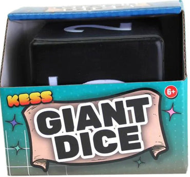 Giant Dice Foam D6 (Black)