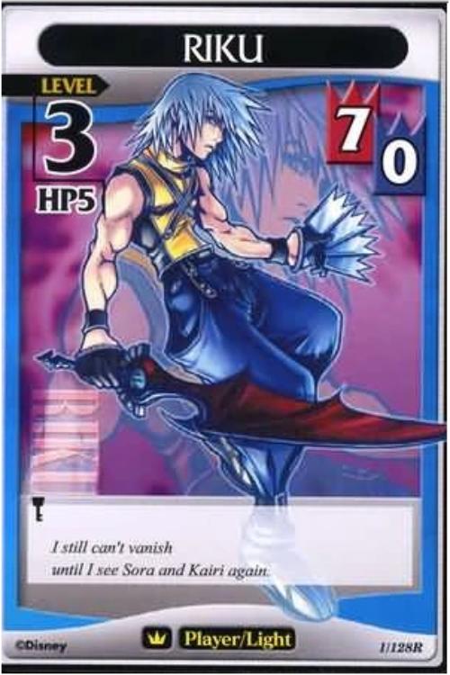Kingdom Hearts TCG | Riku (Level 3) - A Darkness Awakened (1/128) | The Nerd Merchant