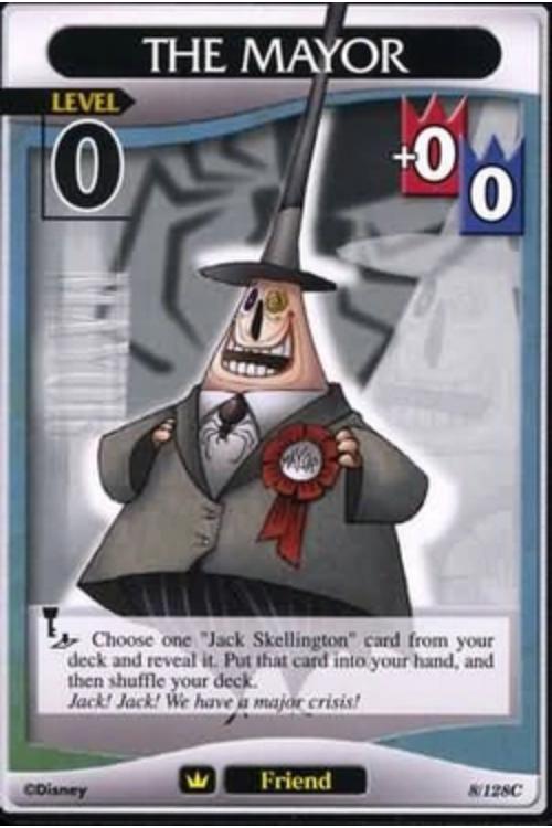 Kingdom Hearts TCG | The Mayor (Level 0) - A Darkness Awakened (8/128) | The Nerd Merchant
