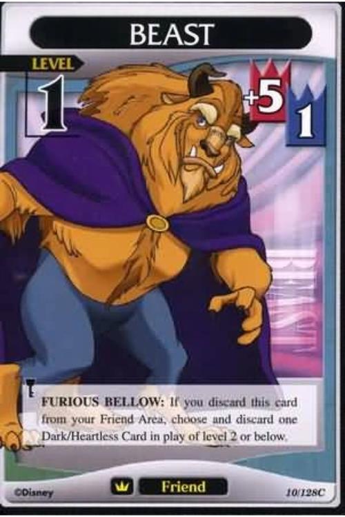Kingdom Hearts TCG | Beast (Level 1) - A Darkness Awakened (10/128) | The Nerd Merchant