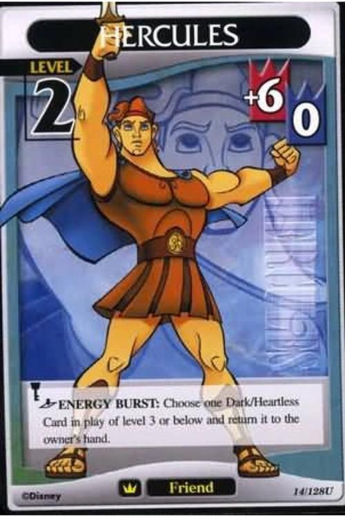 Kingdom Hearts TCG | Hercules (Level 2) - A Darkness Awakened (14/128) | The Nerd Merchant