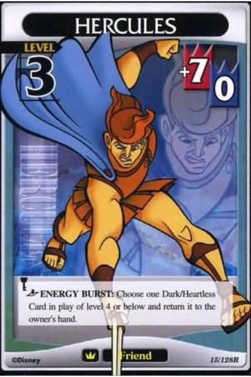Kingdom Hearts TCG | Hercules (Level 3) - A Darkness Awakened (15/128) | The Nerd Merchant