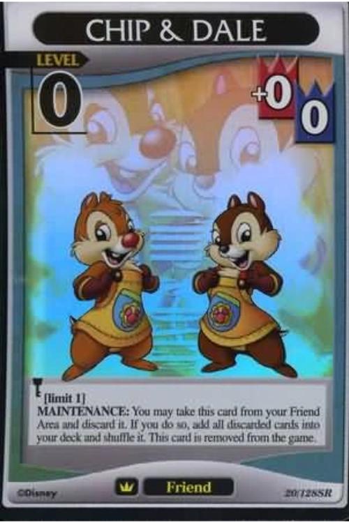 Kingdom Hearts TCG | Chip & Dale (Level 0) - A Darkness Awakened (20/128) | The Nerd Merchant